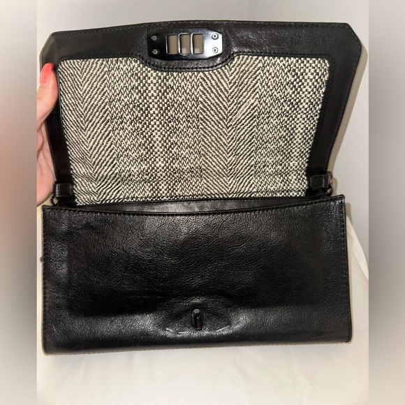 Rebecca Minkoff black clutch/crossbody! - Picture 5 of 7